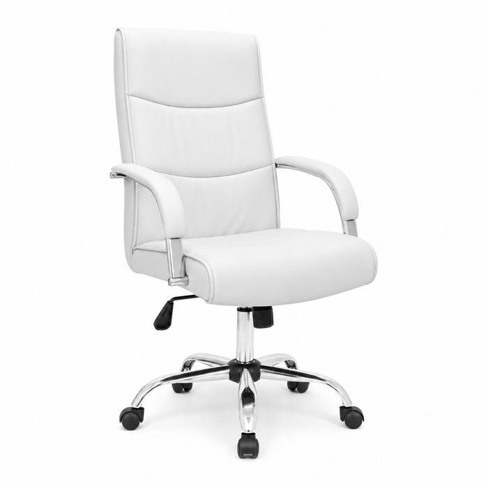 High Back Director Chair with Chrome Base
