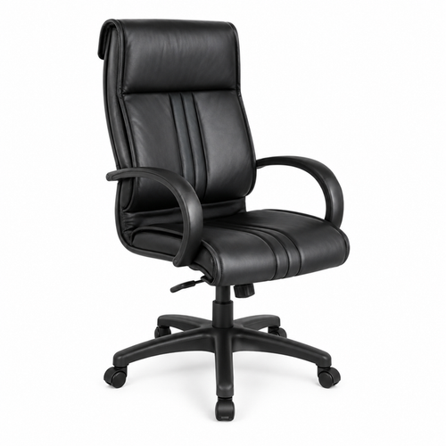 High Back Director Chair with Height Adjustable Nylon Base