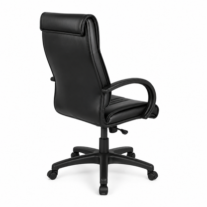 High Back Director Chair with Height Adjustable Nylon Base