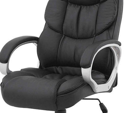 High Back Director Chair with Height Adjustable Wheels Base