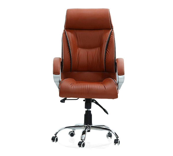High Back Director Office Chair with Chrome Base