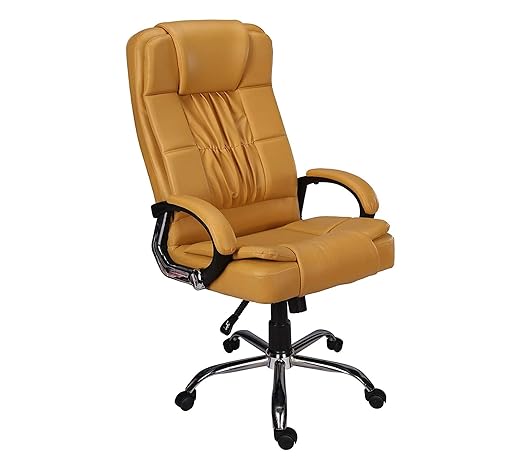High Back Office Director Chair with Chrome Base