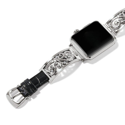 Irvine Apple Watch Band close up view of clasp