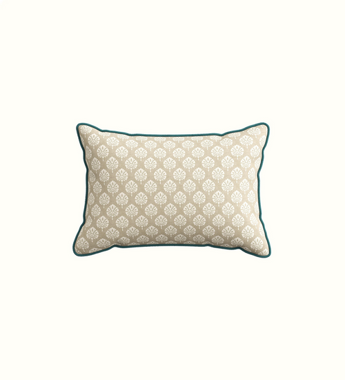 Decorative cushion for elderly care interiors