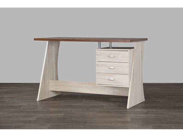Modern Computer Table Desk for Home & Office | Engineered Wood Workstation with Storage Drawers | 48x24x30 Inch