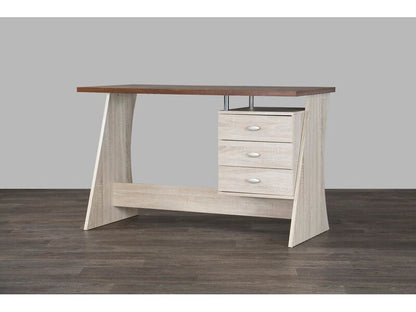 Modern Computer Table Desk for Home & Office | Engineered Wood Workstation with Storage Drawers | 48x24x30 Inch