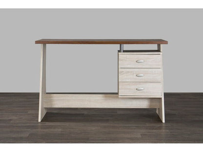 Modern Computer Table Desk for Home & Office | Engineered Wood Workstation with Storage Drawers | 48x24x30 Inch