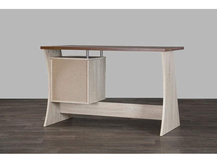 Modern Computer Table Desk for Home & Office | Engineered Wood Workstation with Storage Drawers | 48x24x30 Inch