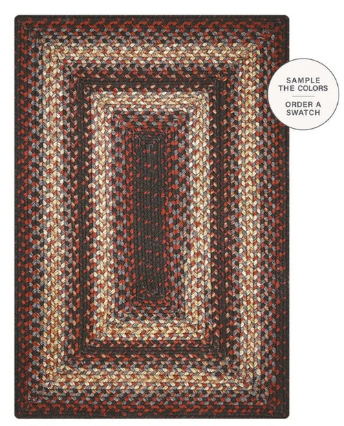 Montgomery Black Braided Outdoor Rug