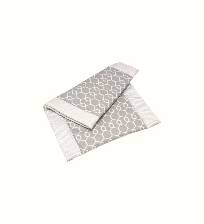 Decorative bed runner for elderly care interiors