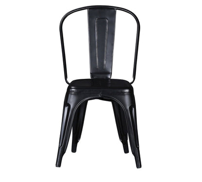 Outdoor Chair in Metal Frame Legs -