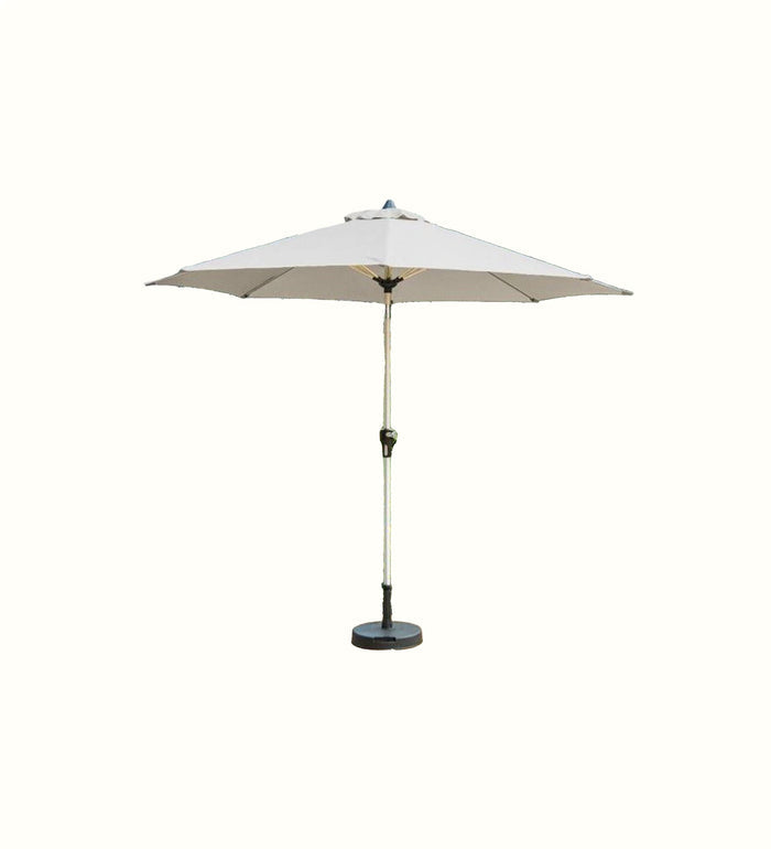 15 kg parasol base for a care home garden