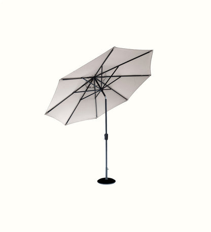 Three-metre garden parasol for a care home garden