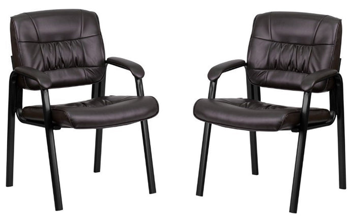 Premium Leatherette Guest Chair for Office – Sleek & Comfortable Design  Modern Leatherette Fabric Office Chair – Ideal for Reception & Meeting Rooms