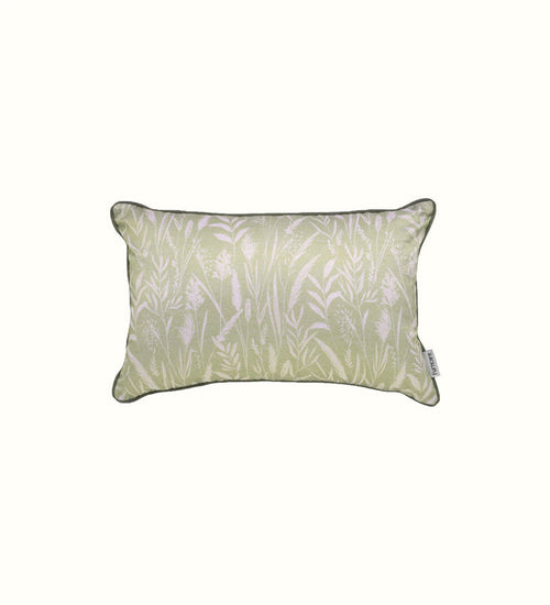 Decorative bed cushion for elderly care interiors