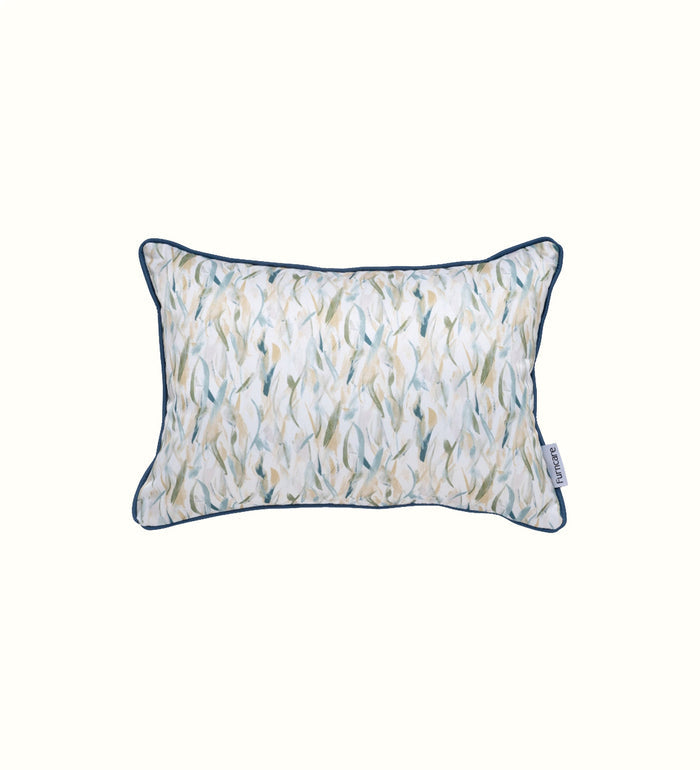 Decorative chair cushion for elderly care interiors