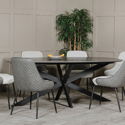 Sadia Dining Chair - Grey