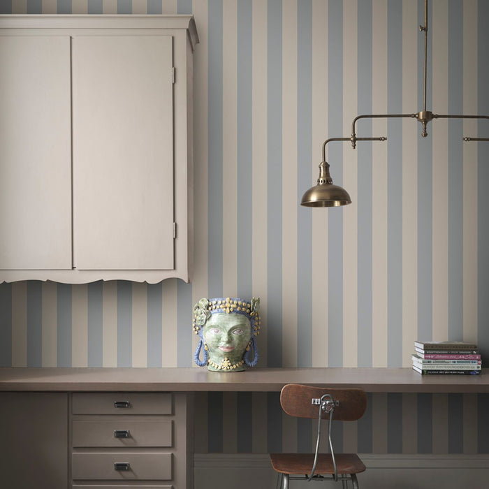 Sam in Light Blue Sandberg Wallpaper - Caitlin Wilson Design