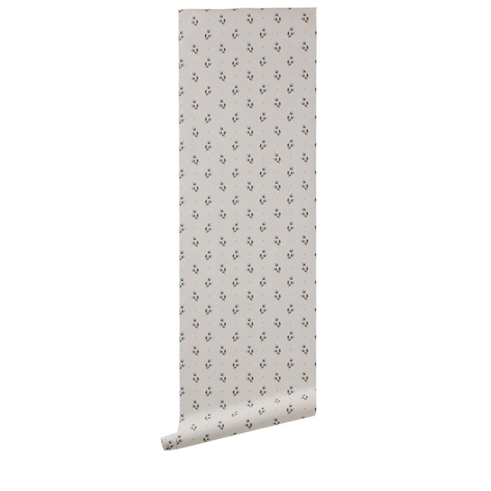 Siv in Misty Blue Sandberg Wallpaper - Caitlin Wilson Design