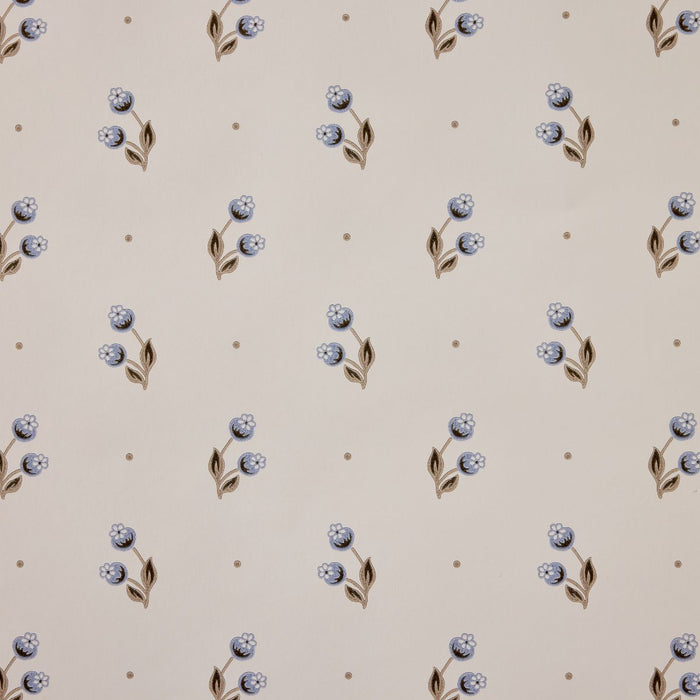 Siv in Misty Blue Sandberg Wallpaper - Caitlin Wilson Design