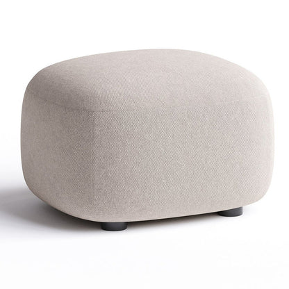 Stylish & Comfy Grey Pouffe Ottoman - Versatile Footrest & Extra Seating for Modern Homes