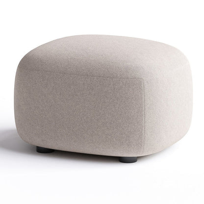 Stylish & Comfy Grey Pouffe Ottoman - Versatile Footrest & Extra Seating for Modern Homes