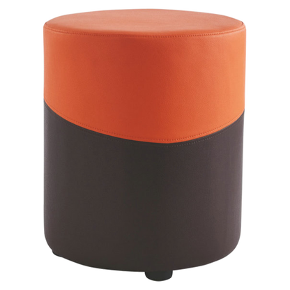 Stylish Dual-Tone Pouffe for Modern Homes and Comfortable Seating & Versatile Footrest