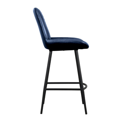 Theodore Bar Stool - Dark Blue