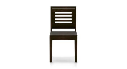 Upholstered Dining Chair with Wooden Frame Base -