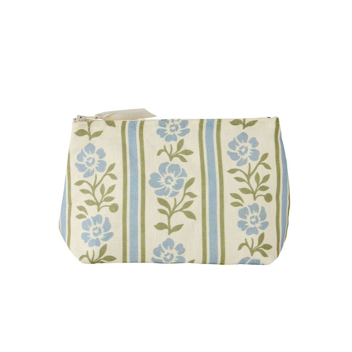 Waverly Stripe Makeup Bag - Caitlin Wilson Design
