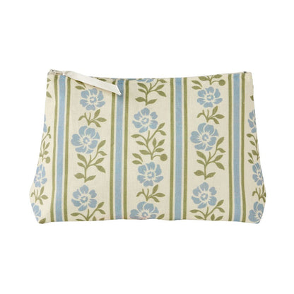 Waverly Stripe Makeup Bag - Caitlin Wilson Design