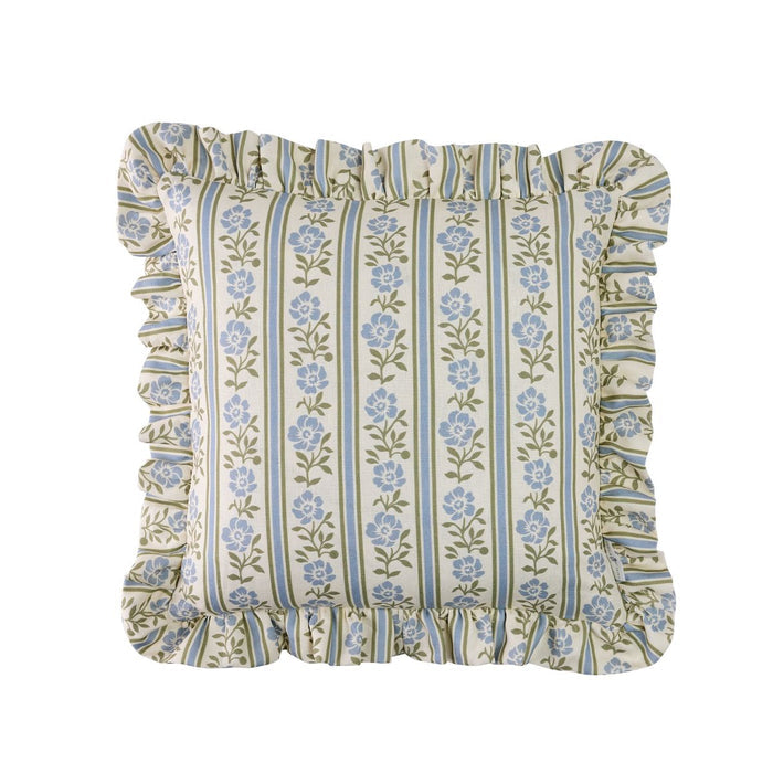 Waverly Stripe Ruffle Pillow - Caitlin Wilson Design