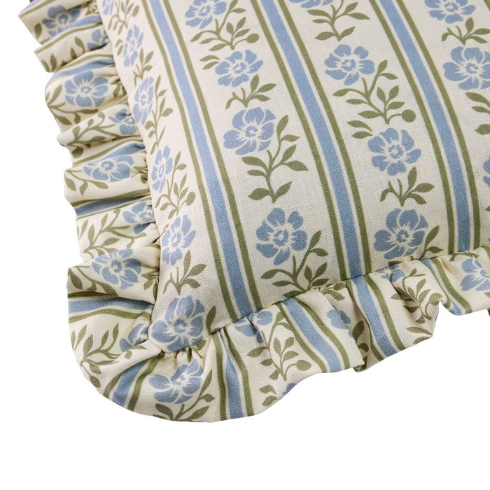 Waverly Stripe Ruffle Pillow - Caitlin Wilson Design