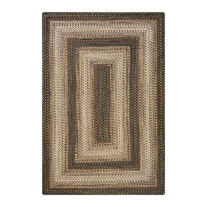 Wildwood Brown Braided Outdoor Rug