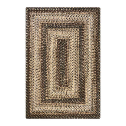 Wildwood Brown Braided Outdoor Rug