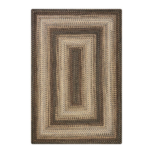 Wildwood Brown Braided Outdoor Rug
