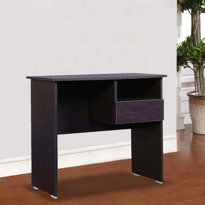 Compact home office table with contemporary finish