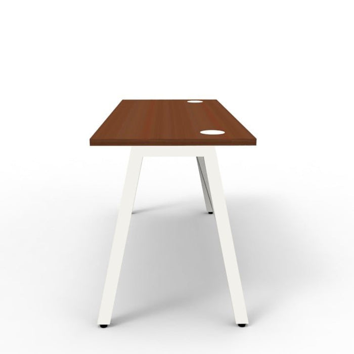 Wooden Top & Metal Base Study Table -