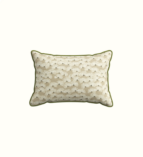 Decorative cushion for elderly care interiors