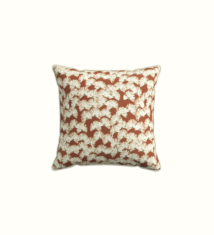 Decorative cushion for elderly care interiors