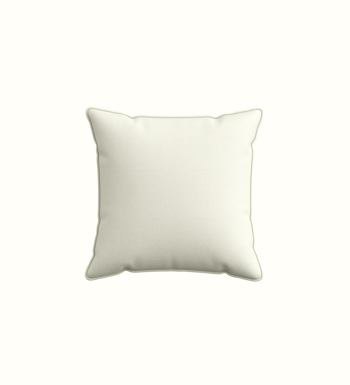 Decorative cushion for elderly care interiors, reverse view